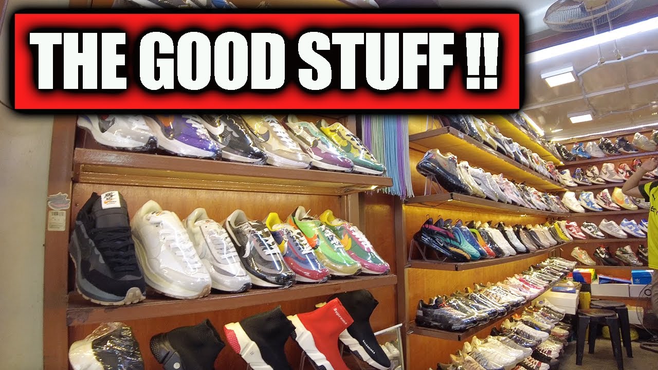 Bargin Hunting Yeezy 700 Balenciaga Jordan 1's - Chinatown Kuala Lumpur Fake Market