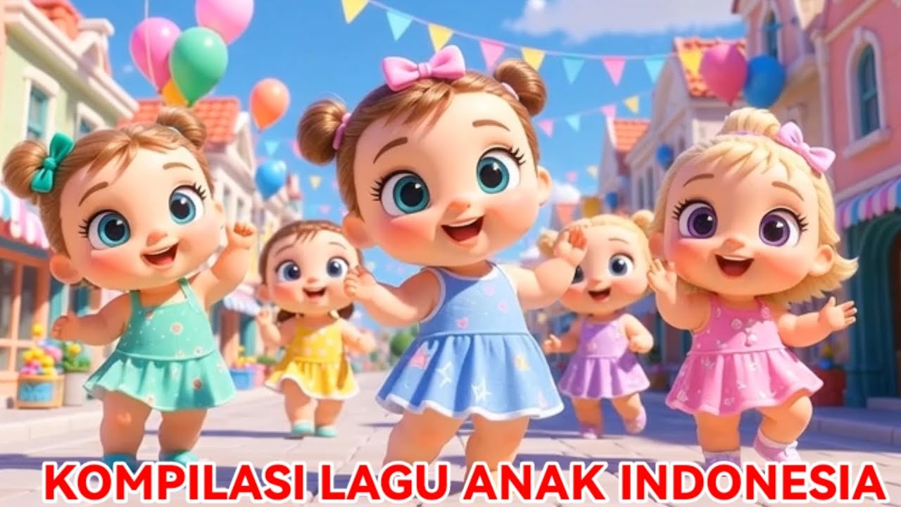 kompilasi Lagu Anak Indonesia | Kalau Kau Suka Hati 💕 Bebek kwek kwek