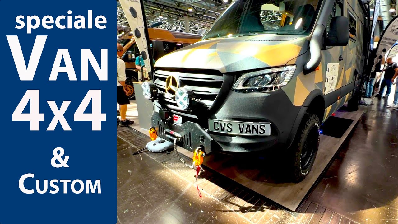 Speciale Van 4x4: i camper off-road custom o con trazione integrale