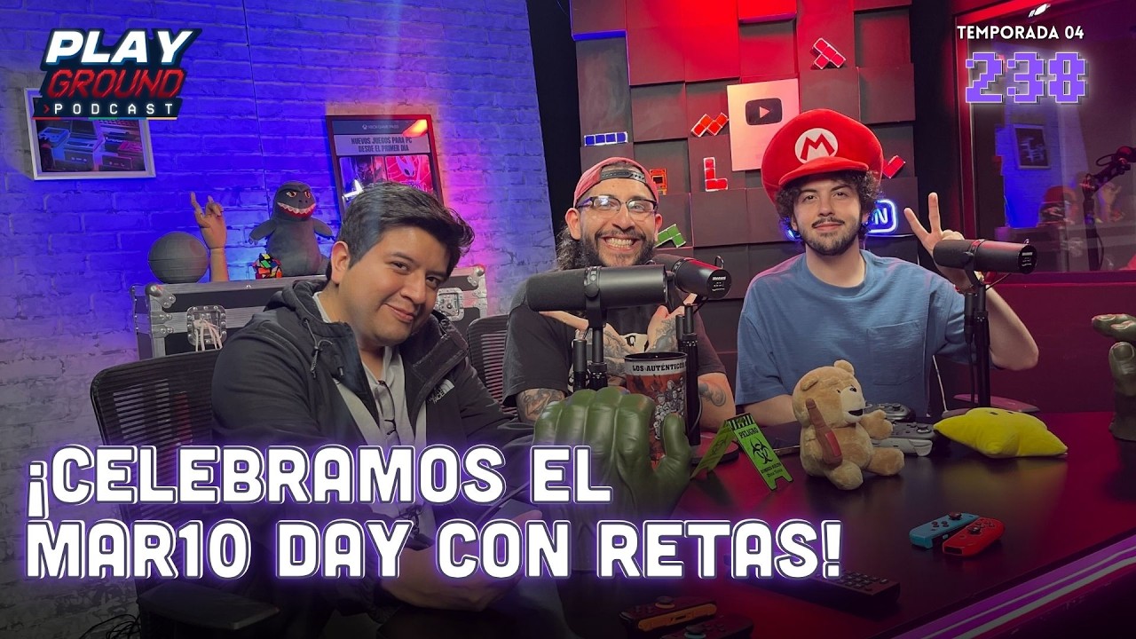 Playground Show Episodio 237 ¡RETAS DE MARIO KART! Y ¿CUÁL ES TU MARIO BROS FAVORITO?