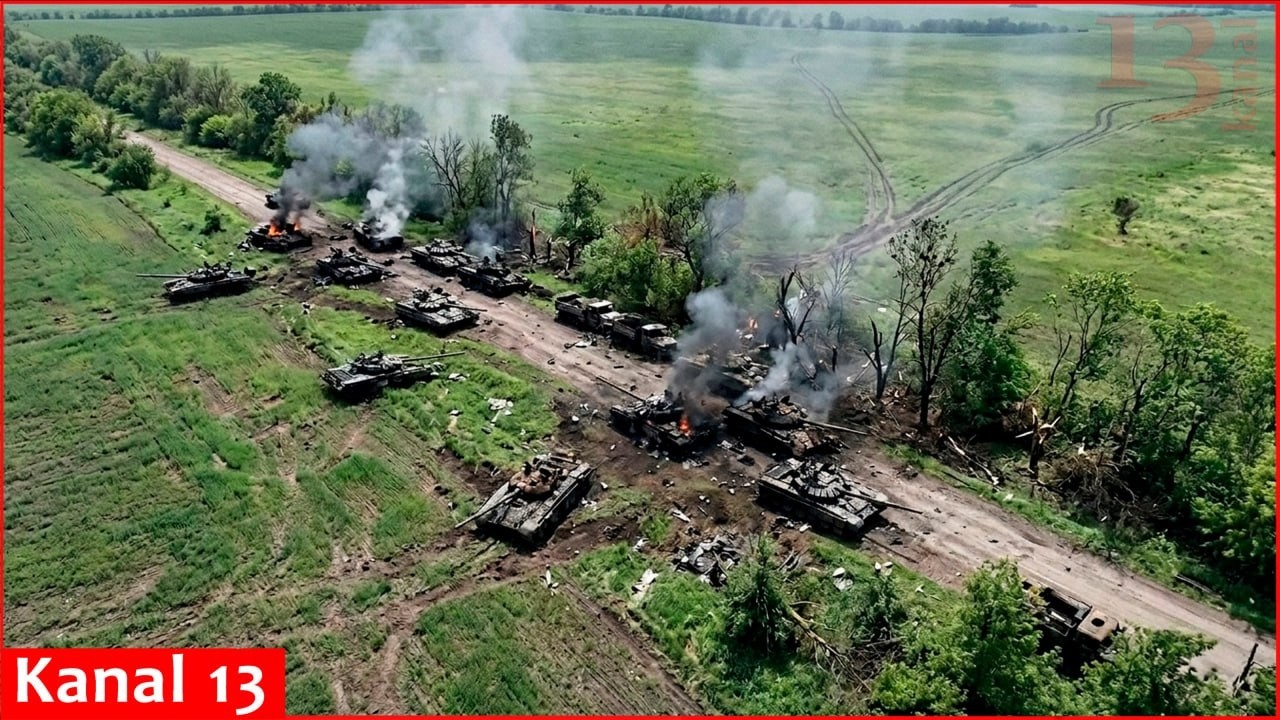 Украинские военные уничтожили 18 российских танков в ходе одной спецоперации
