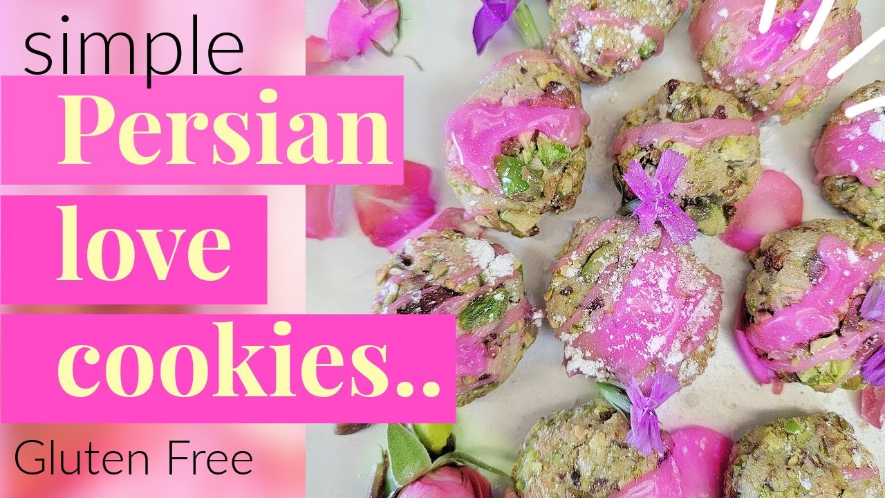Love Cookies . Persian . Gluten-Free . Valentine's Day recipes