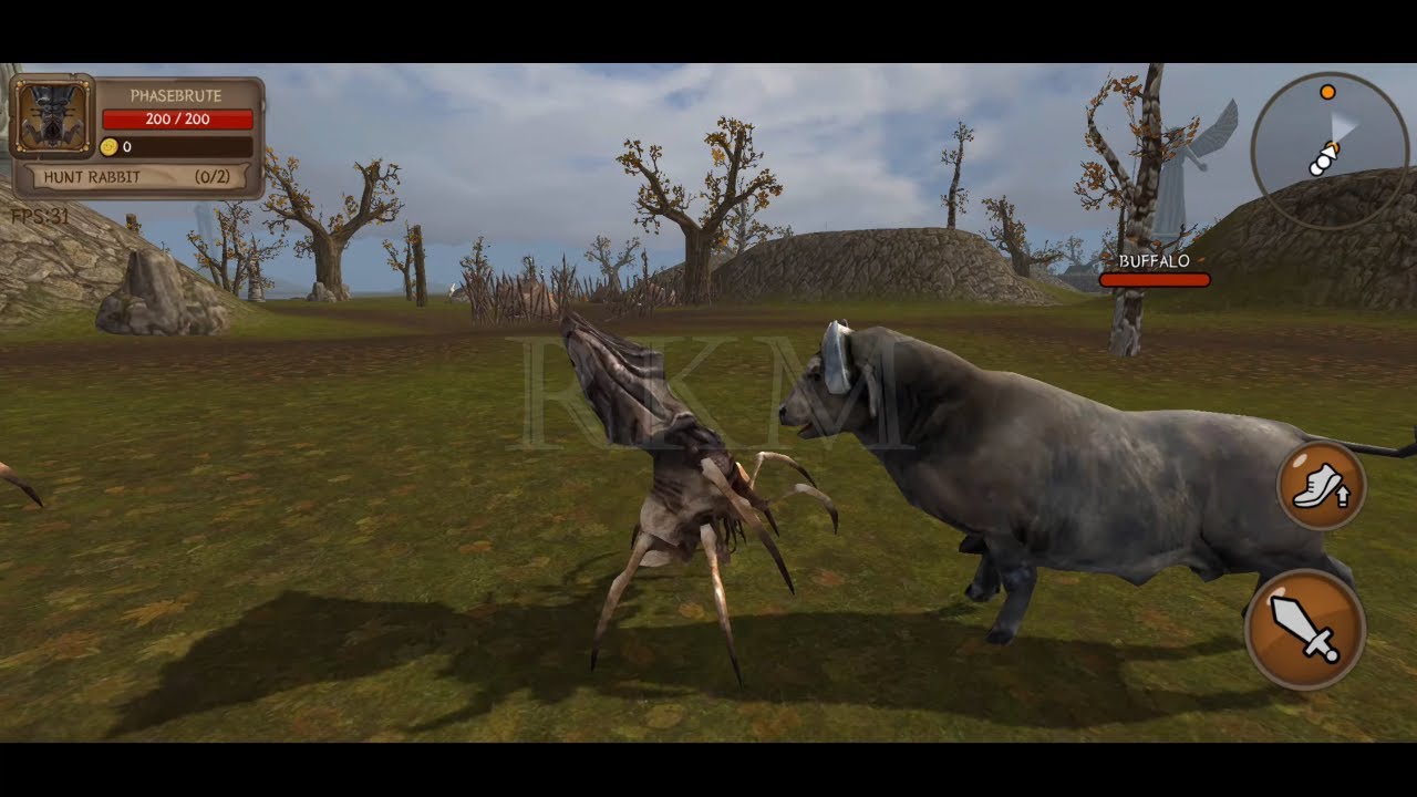 Mutant Spider Survival Game - Wild Animals GamePlay | Buffalo, Spider Games | Animal Games | Trailer