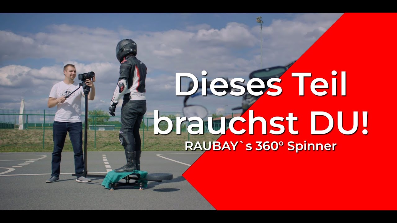 Dieser Spinner verbessert DEINE Shots! | 360&deg; Spinner von RAUBAY | Shot on RED Komodo