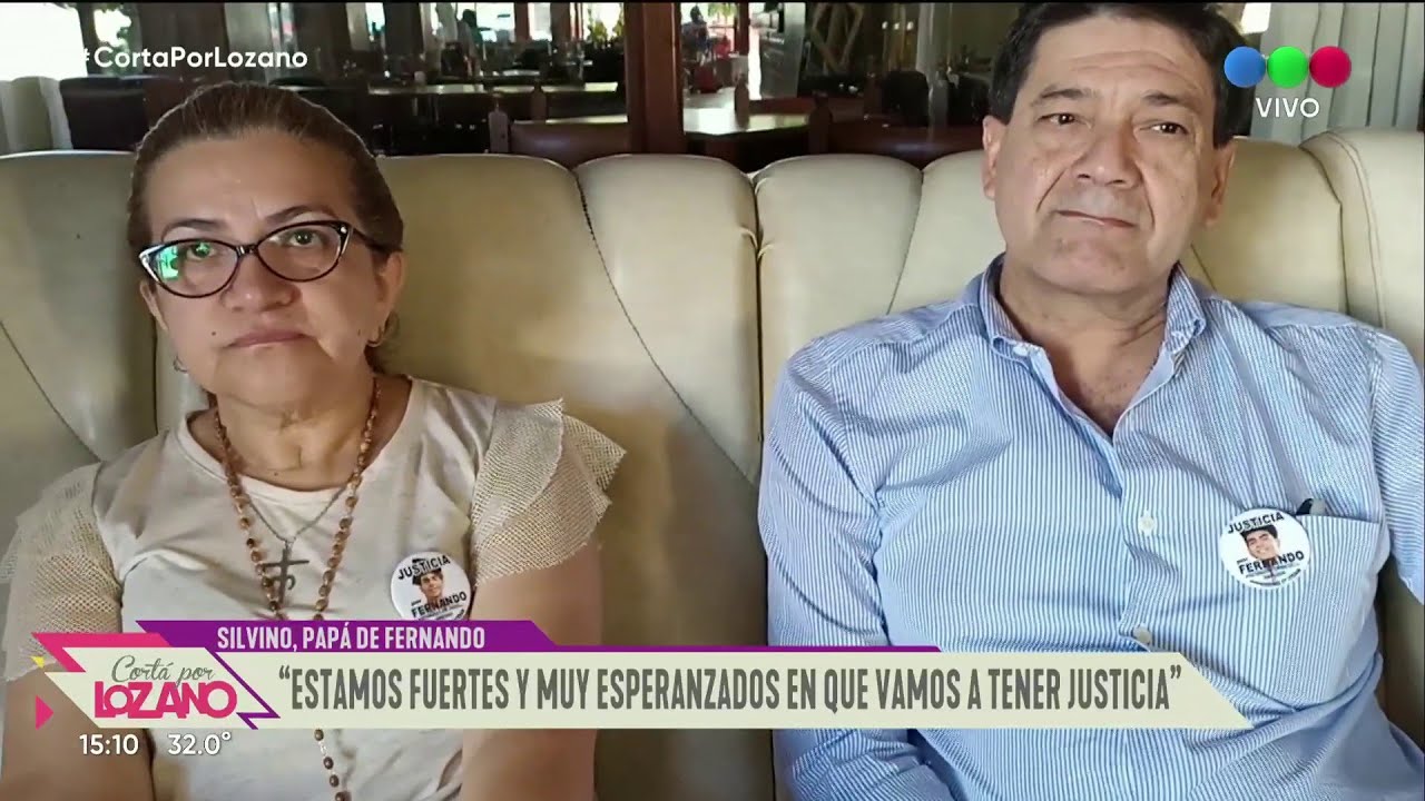 Caso Fernando Báez Sosa: Entrevista completa Silvino y Graciela - Cortá por Lozano 2023