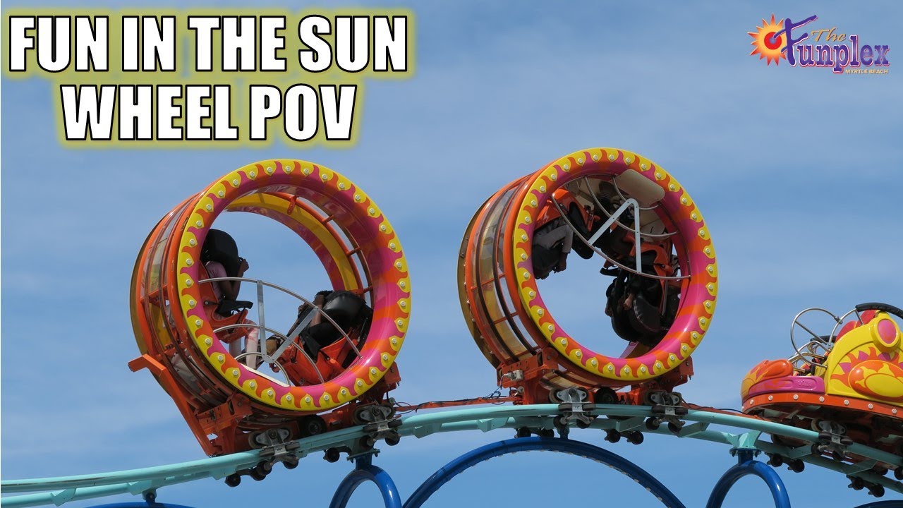 Fun in the Sun POVs (Hamster Wheel), Funplex Myrtle Beach SBF Visa Big Air Coaster | Non-Copyright