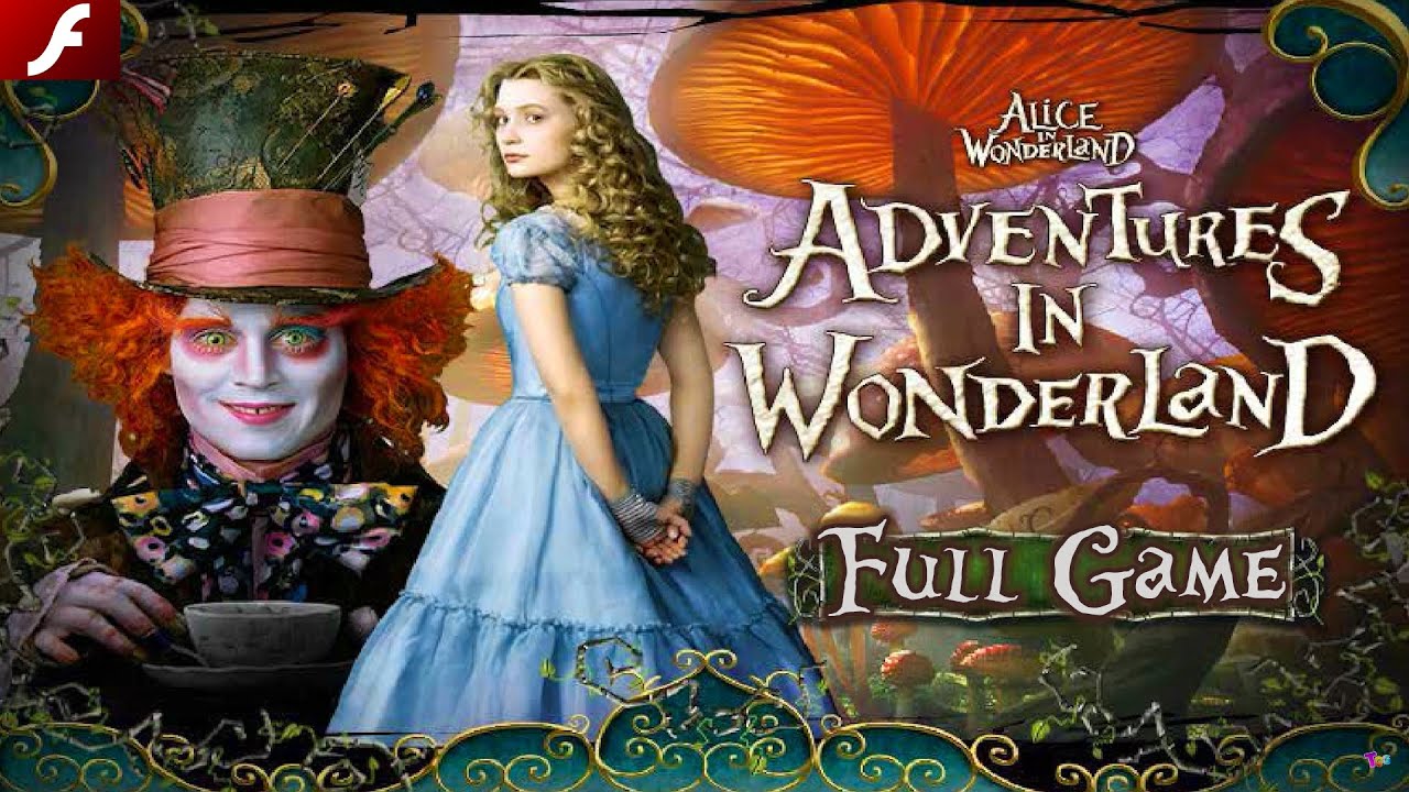 Disney's Alice in Wonderland: Adventures in Wonderland (Flash) - Full Game - No Commentary