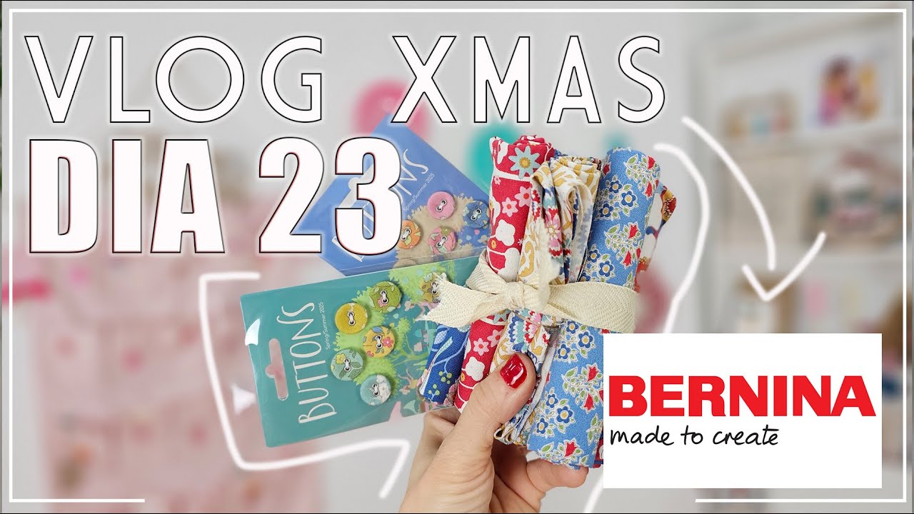 VLOG XMAS Día 23 ✂️ Sorteo Especial + Todo sobre Máquinas de Coser