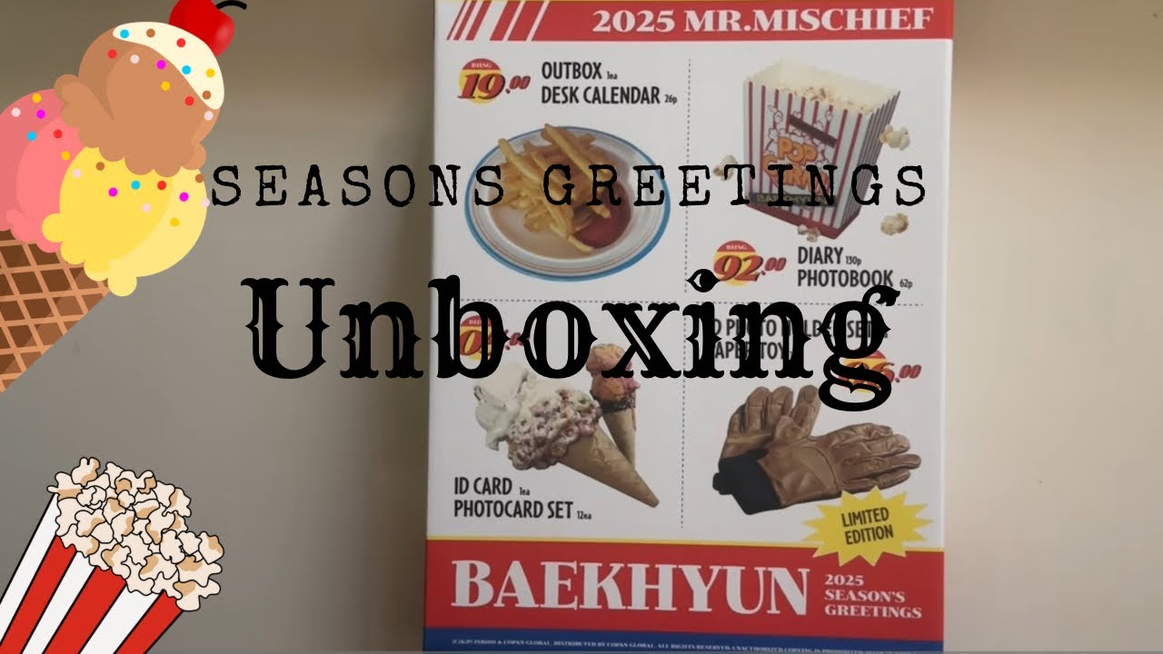 Unboxing Baekhyun Season Greetings 2025