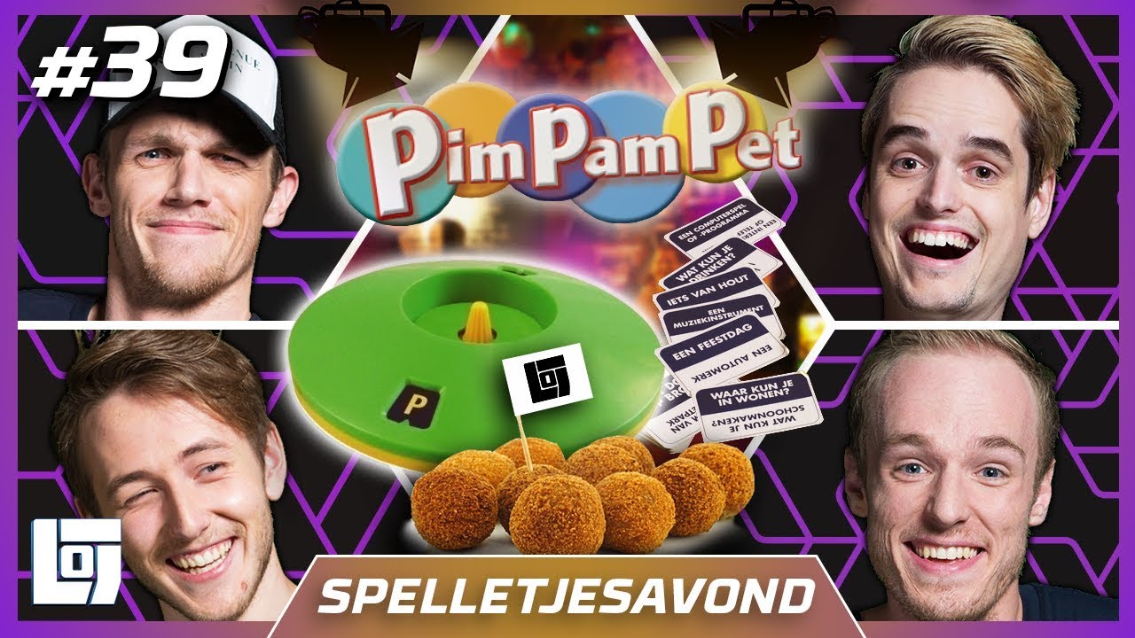 PIMPIE PAMPIE PENTIE met Don, Joost, Jeremy en Milan | Spelletjesavond | LOGS2 #39
