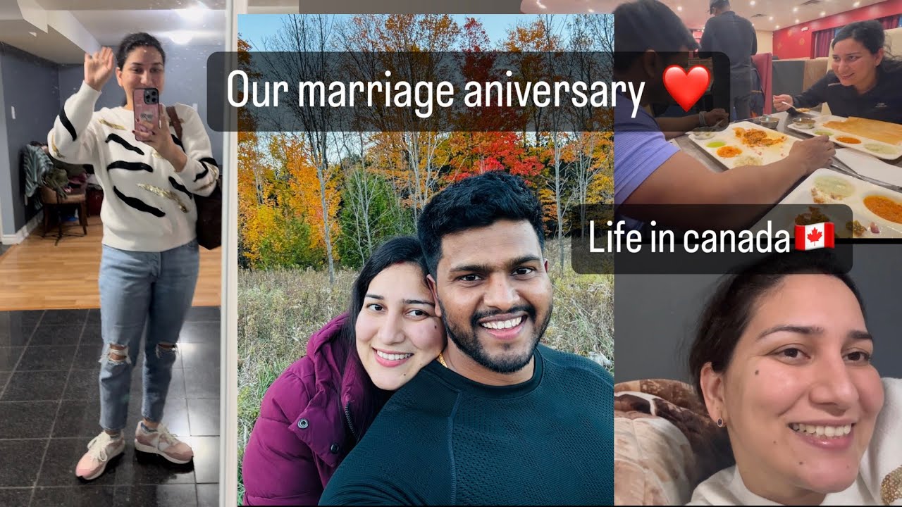 Our marriage anniversary❤️ | Life in canada🇨🇦 | Haryanvi family #Nikki’sworld