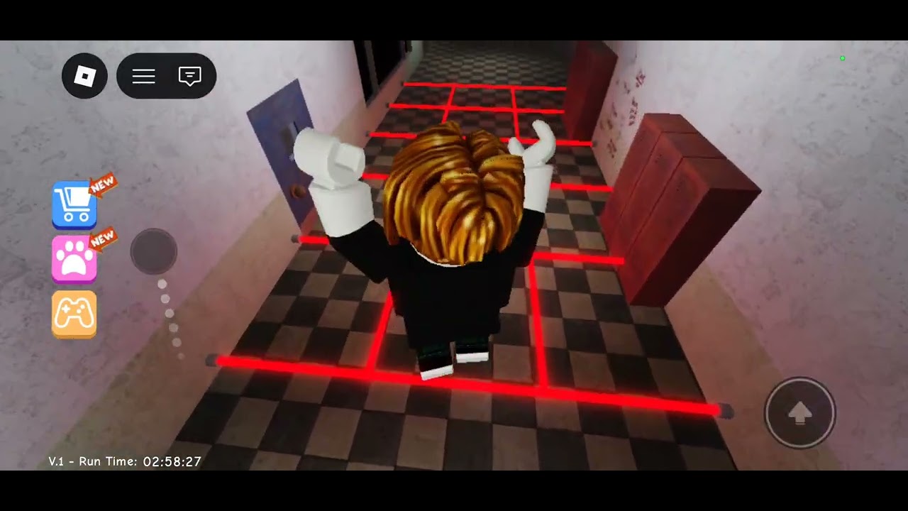 I played escape Ms. Adron On Roblox
