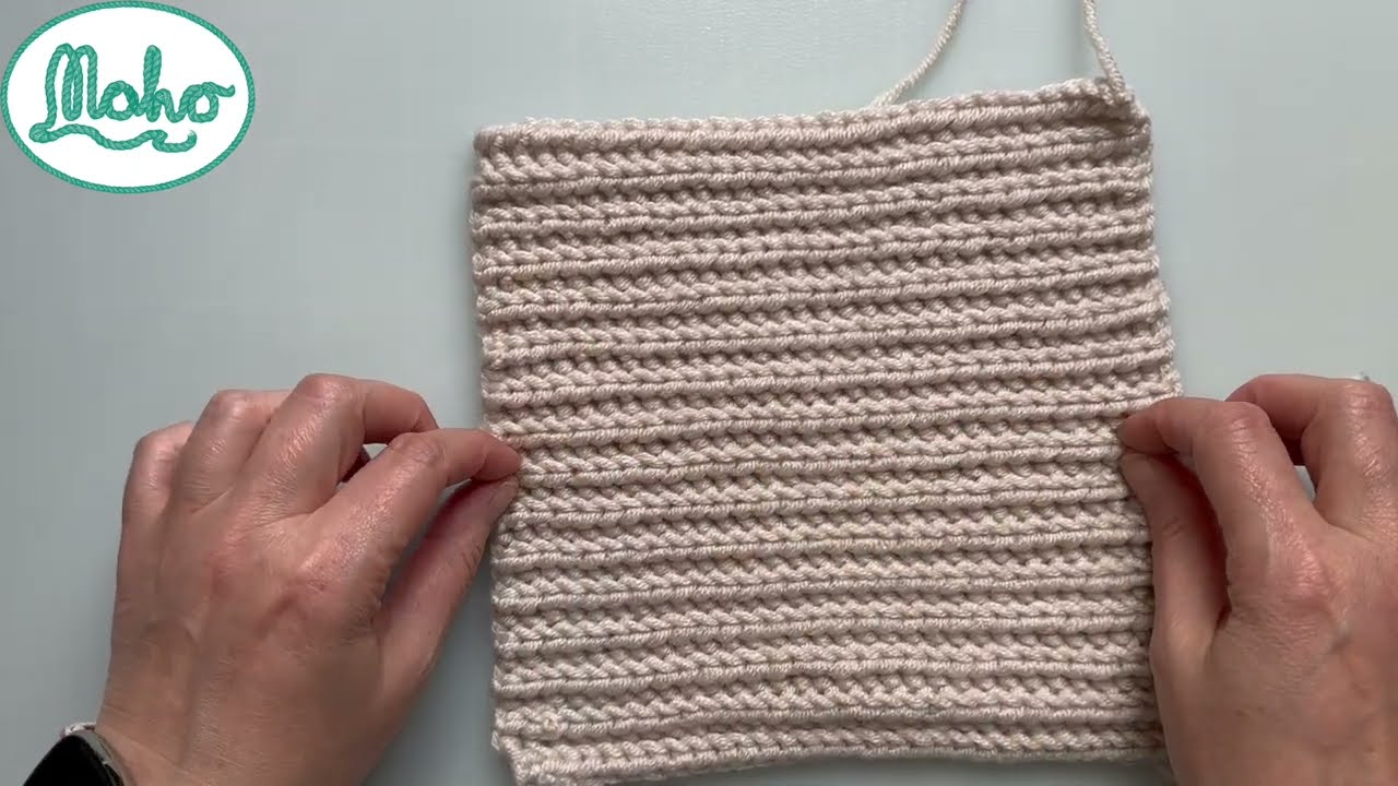 Brioche Crochet 1: How to crochet Brioche Stitch