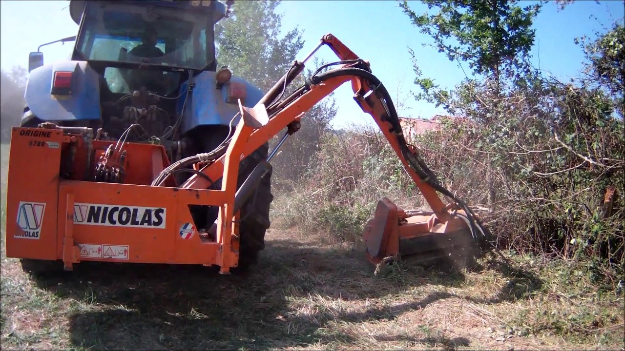 NEW HOLLAND TVT 145/NICOLAS éparage 2018