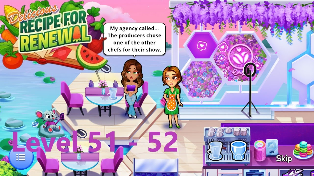 Delicious Emily's Recipe for Renewal Level 51 - Level 52