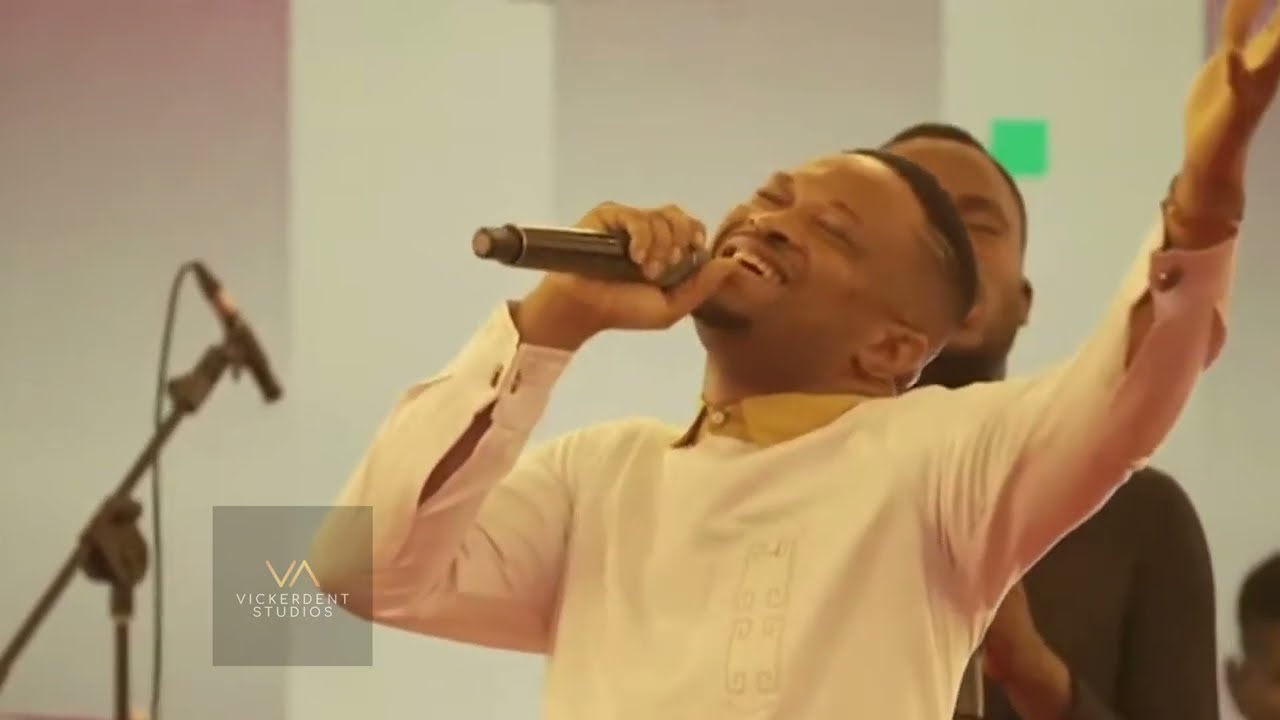 Godswill Oyor and Dr Paul Enenche in Deep Worship at Pre-Fire Fest Conference Dunamis