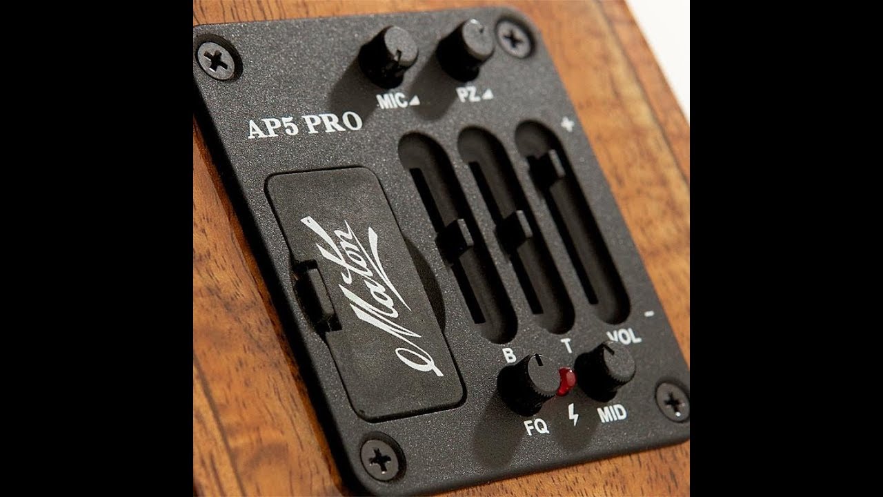 Звукосниматели для акустической гитары №16 — Maton AP5 Pro