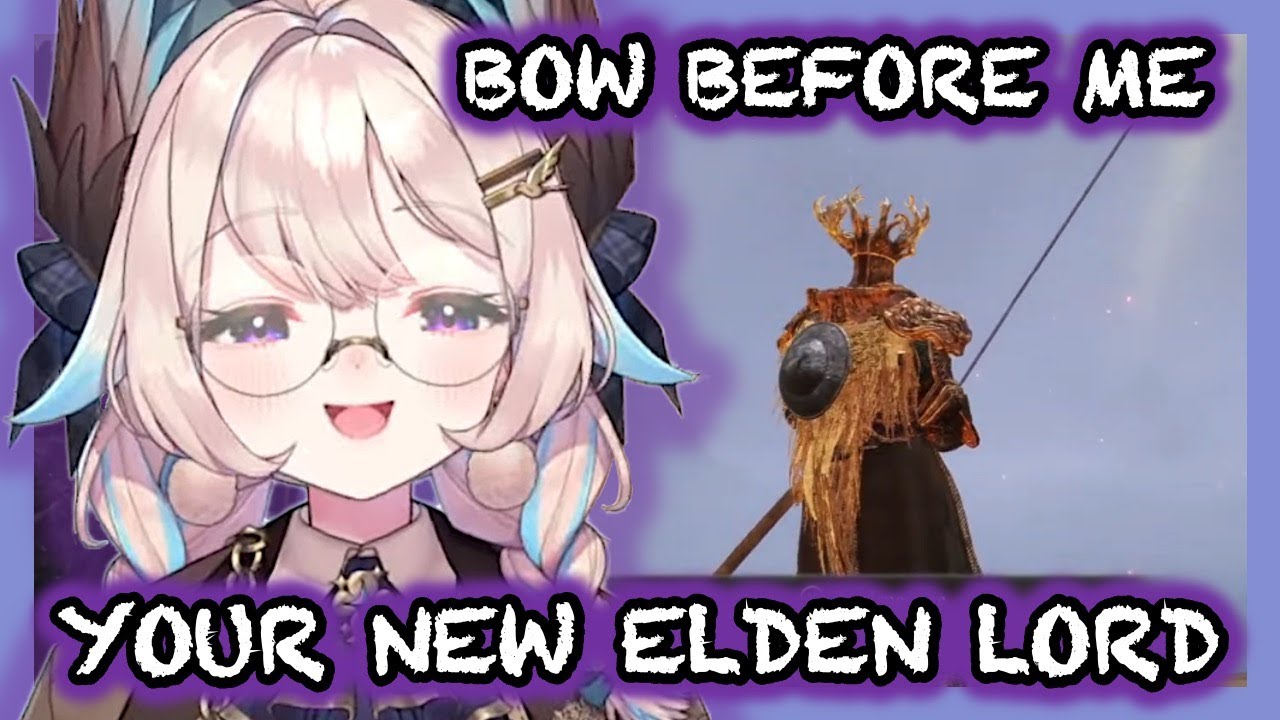 Enna getting drunk in power after becoming an Elden Lord: