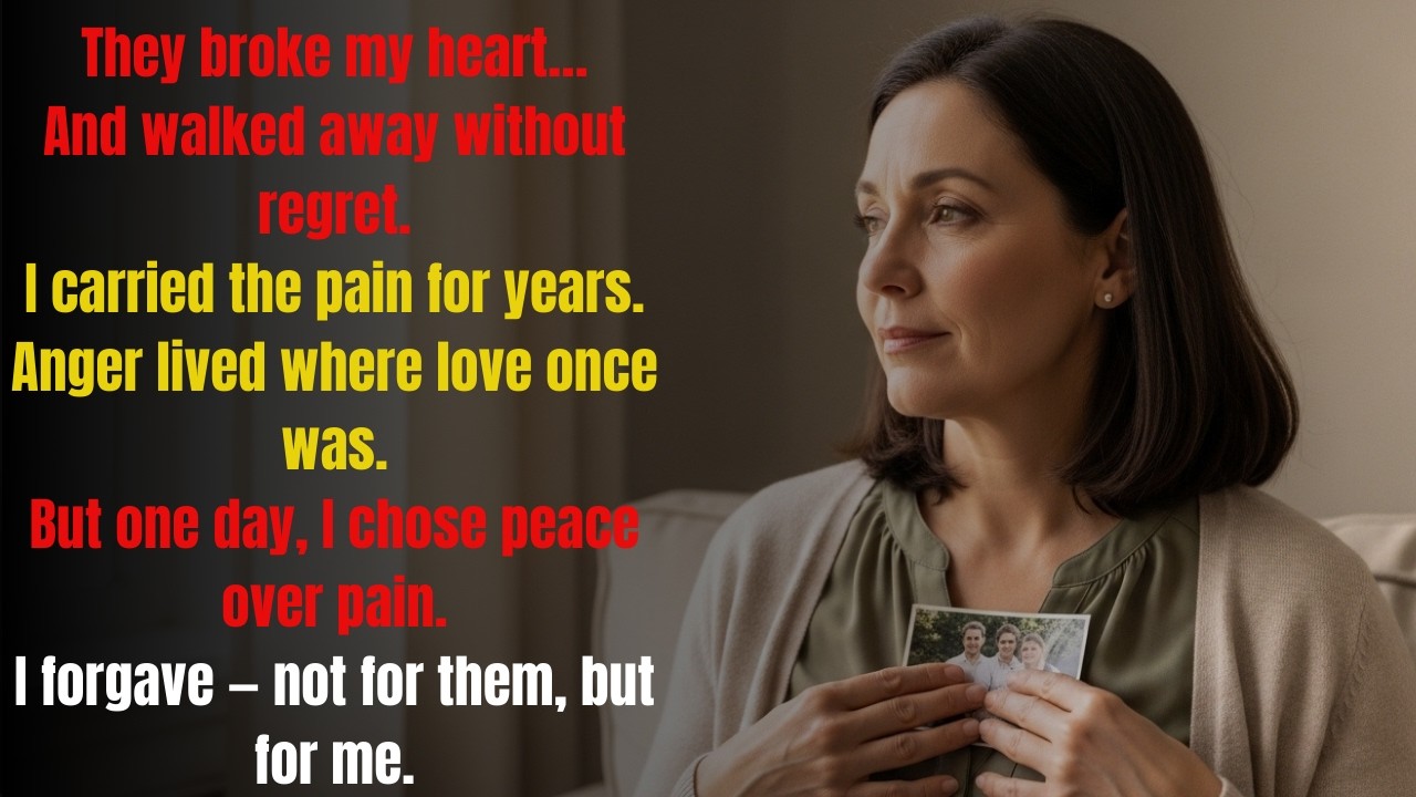 They Hurt Me, Yet I Still Chose to Forgive Them Someday