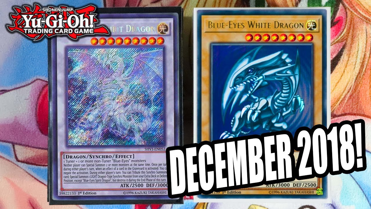 Yu-Gi-Oh! THE BEST! BLUE-EYES DECK PROFILE! COMPETITIVE META! DECEMBER 2018 BANLIST UPDATE!
