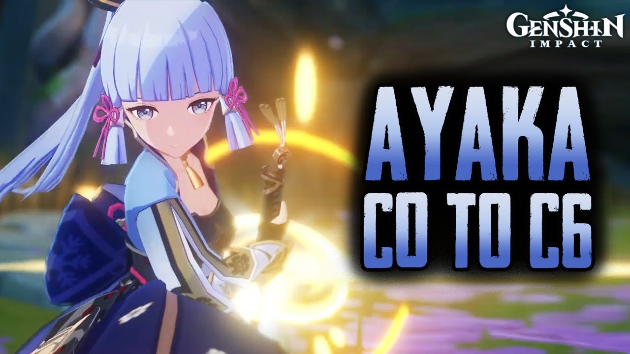 Ayaka C0 to C6 comparison