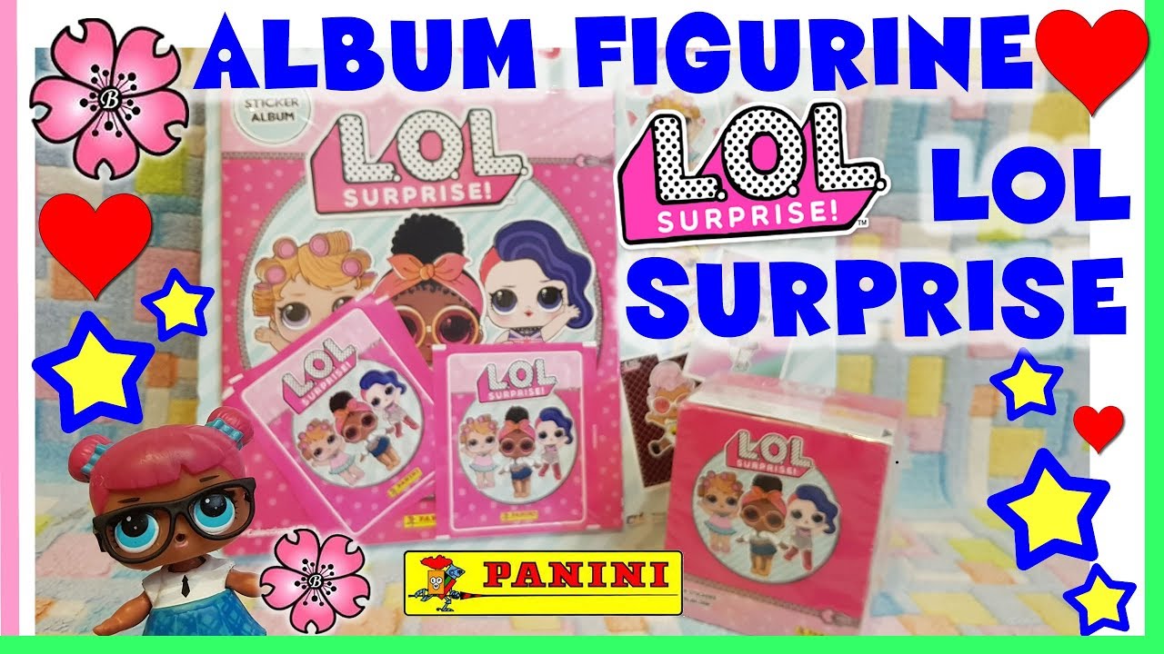 ALBUM FIGURINE LOL SURPRISE Panini!!! ESISTE!! Recensione By Lara e Babou