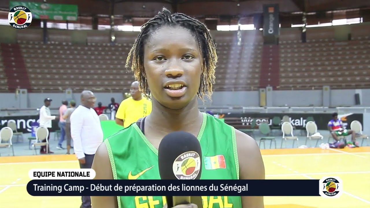 Camp d'entrainement des lionnes - Didi Kane contente de faire partie du groupe
