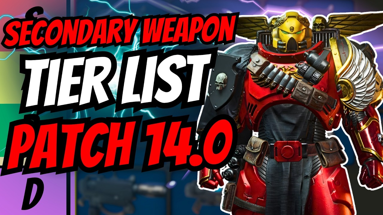 Ranking EVERY Secondary Weapon in Space Marine 2 Patch 14 Confrontation Update(Tier List)