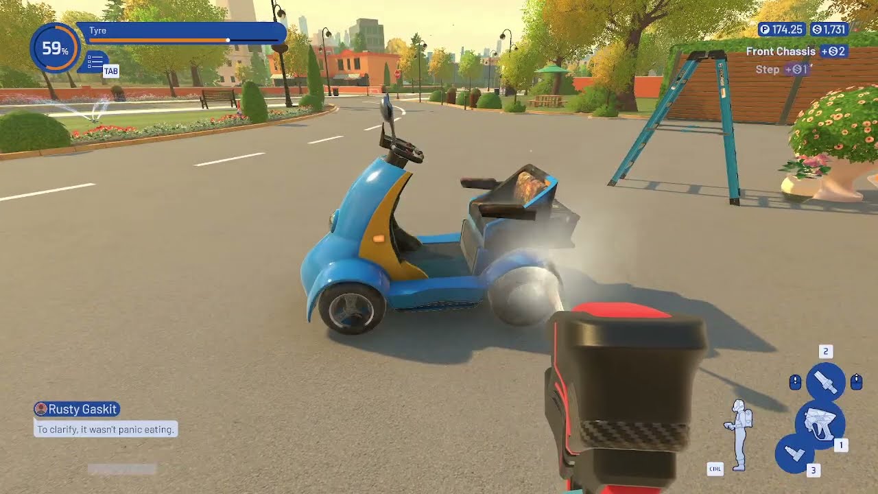 PowerWash Sim 2 Story Jobs |  Mobility Scooter