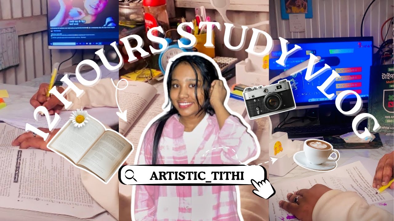The UNBELIEVABLE 12 Hour Study Challenge For SSC 2026! 🔥 I Woke Up At 2 AM To Study! #study