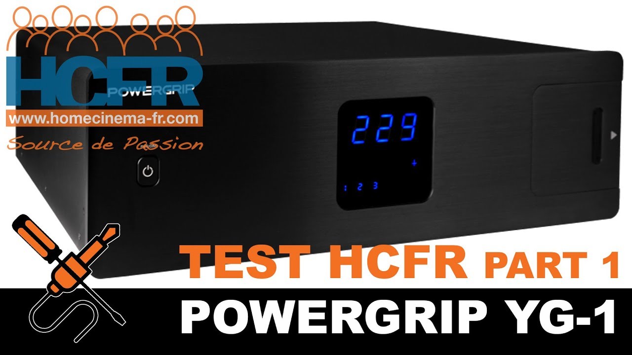 HCFR Powergrip YG-1 Test HCFR Partie 1