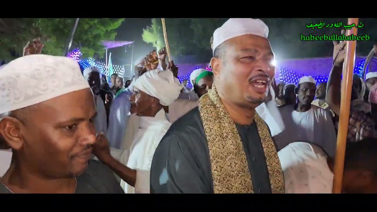 الصين واليمن لليلة الخليفة نور الدايم  الشيخ محمد صالح  بالملازمين. المادح أحمد باشري والمجموعة .