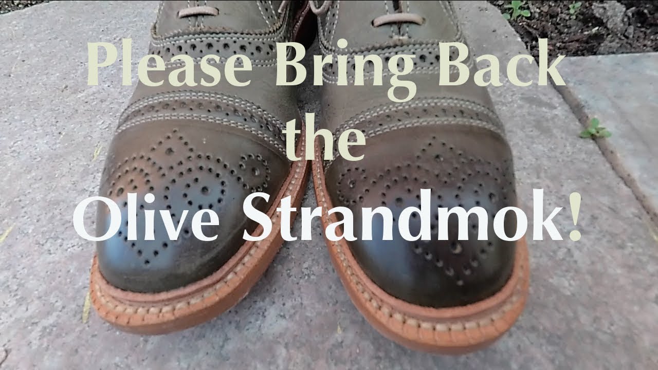 Allen Edmonds: Please Bring Back the Olive Strandmok!