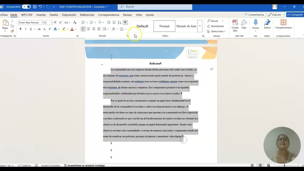 ¿COMO ORGANIZAR MIS TRABAJOS CON LAS NORMAS APA 7ma Edició? - UNAD