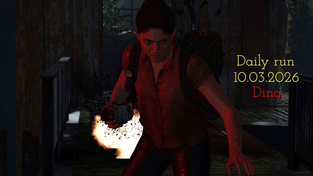 The Last of us 2 | No Return | Daily run | РЕАЛИЗМ || DINA || Меня ждали за окном(