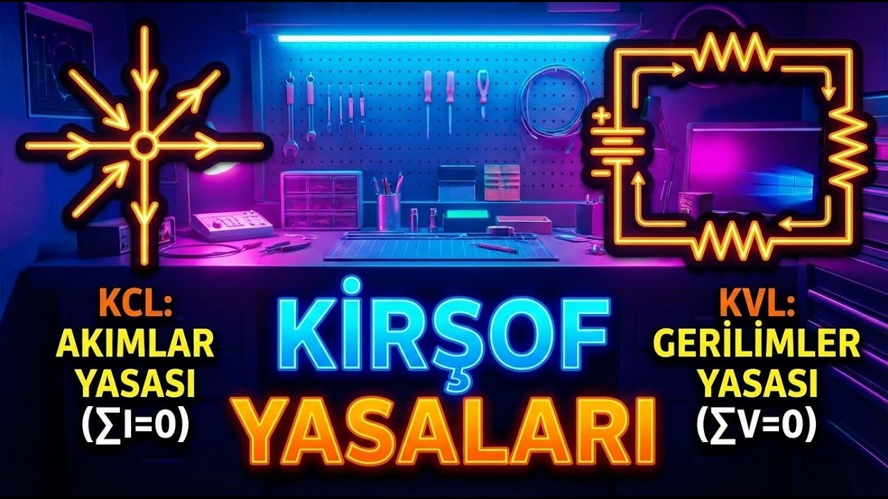 PROTEUS DERS #4: Kirşof’un Akım ve Gerilim Yasaları | Devre Analizi En Kolay Haliyle
