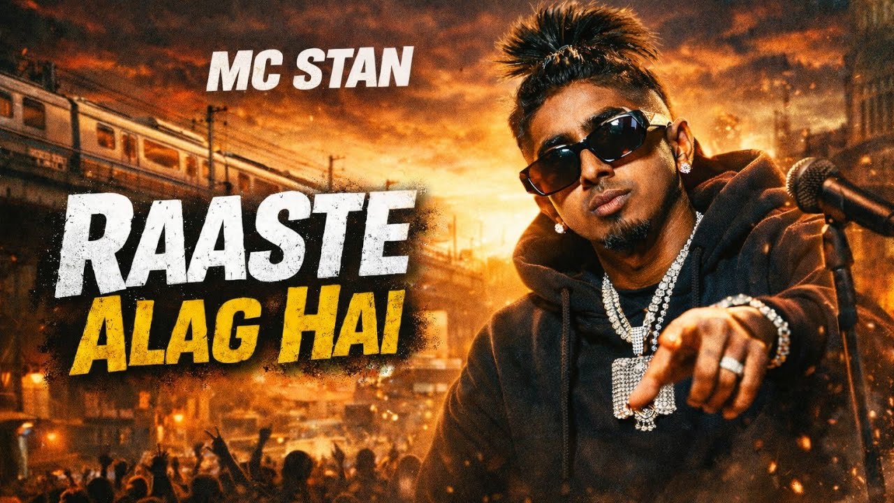 Raaste Alag Hai | MC STAN | Motivational Rap | Hindi Rap | Hustle Life Song | Official Music Studio
