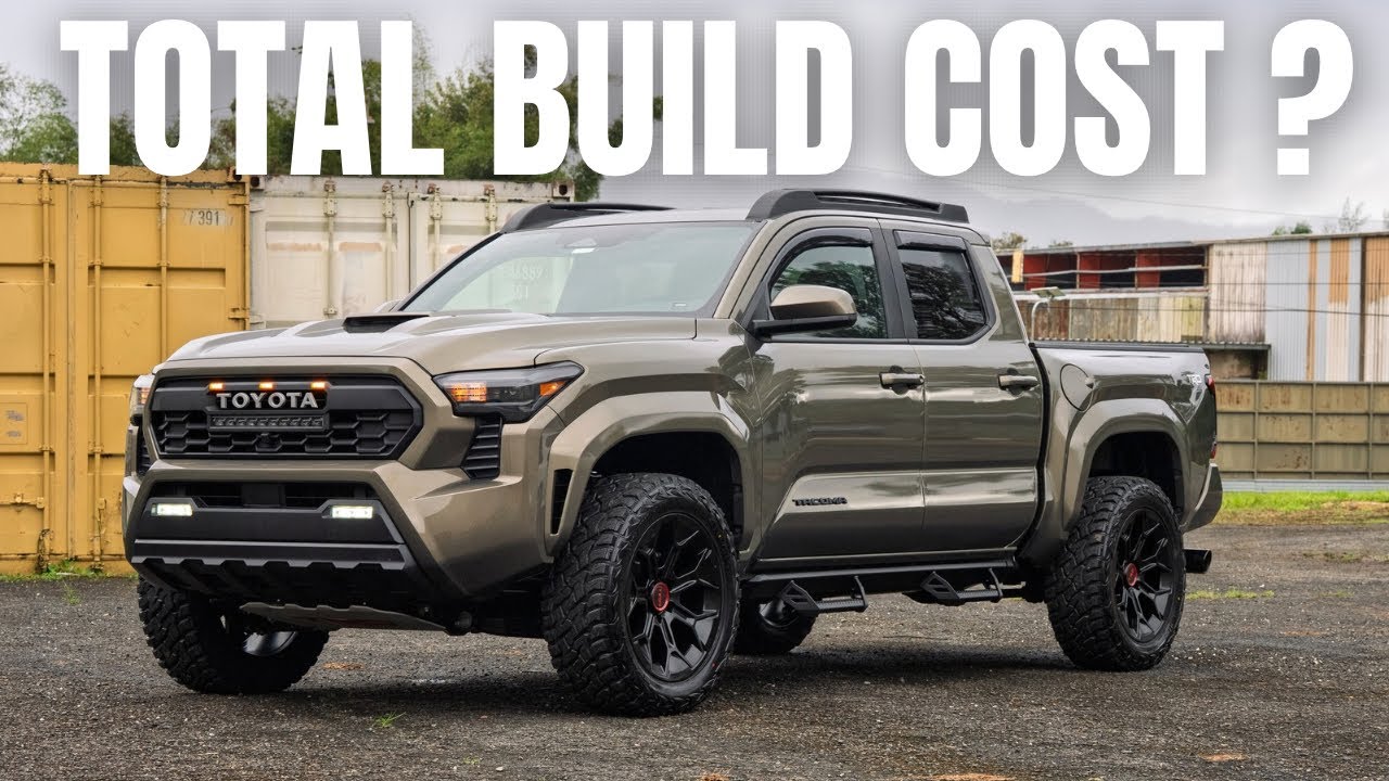 Toyota Tacoma Build Cost Breakdown | Full Mod Total