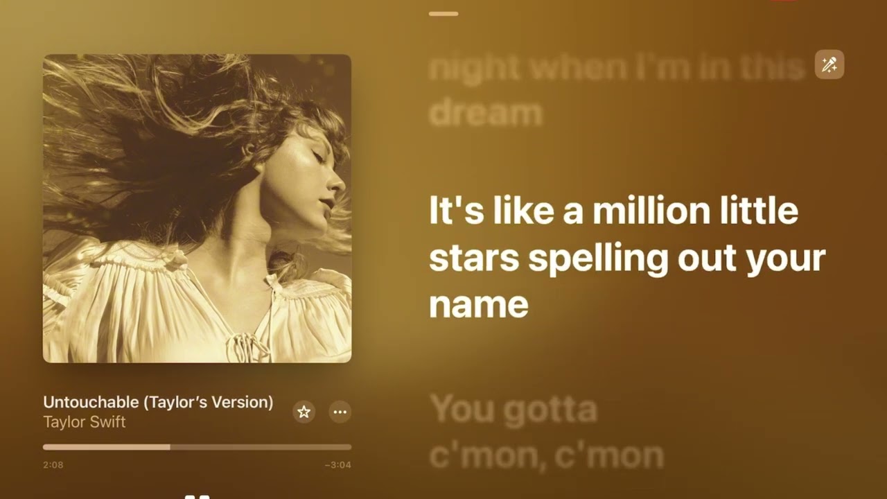 Untouchable (Taylor’s Version) [Karaoke Version] — Taylor Swift