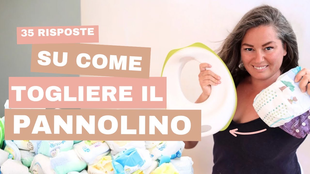 togliere il PANNOLINO 👶 la mia esperienza con 3 bambini! 🙋‍♀️ Q & A