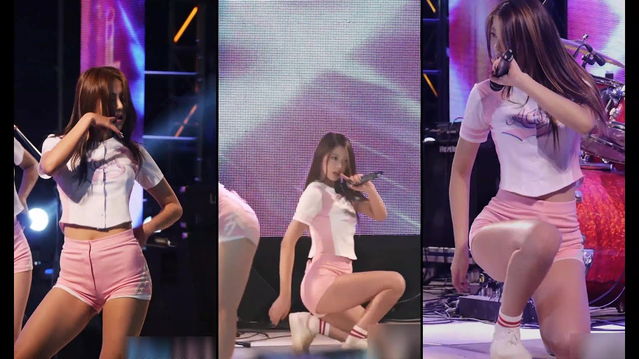 [4k_Mixed]141030 AOA 설현 혜정 짧은치마(Miniskirt) 4k_3v