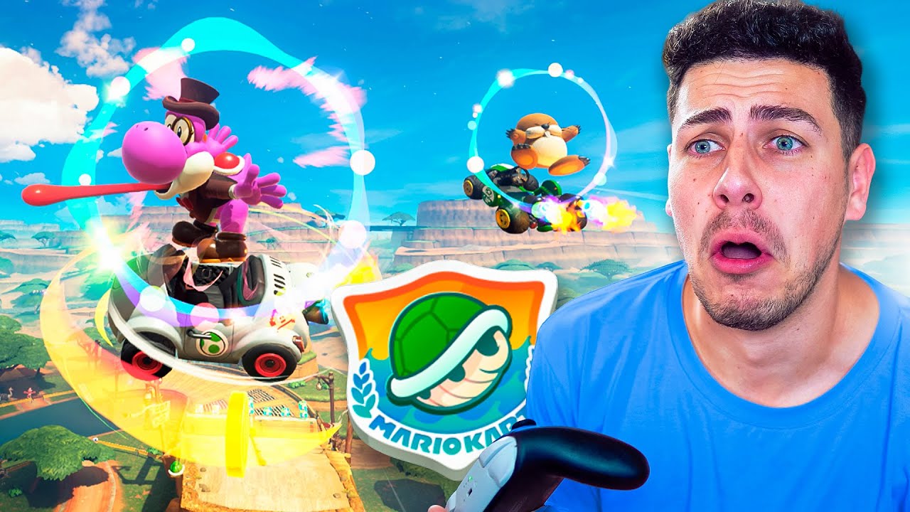 Jugando TODOS los Circuitos de Mario Kart World | COPA CAPARAZÓN