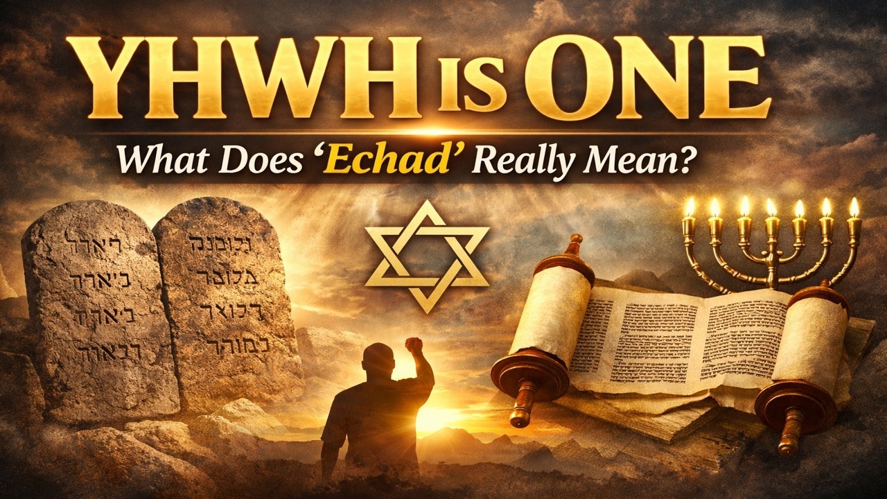 YHWH Is One — What Does “Echad” Really Mean? (Scripture Defines Scripture)