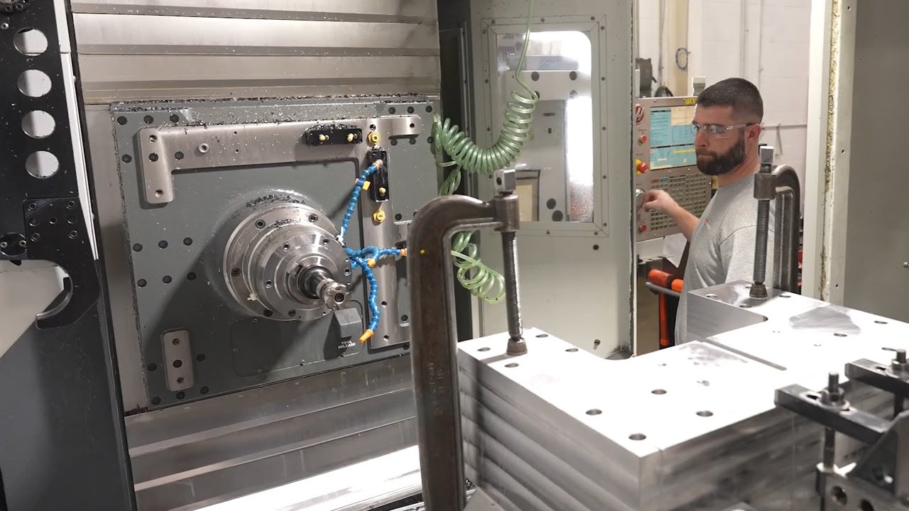 Machining Tooling and Components for Tube Forming Systems on Haas CNC's