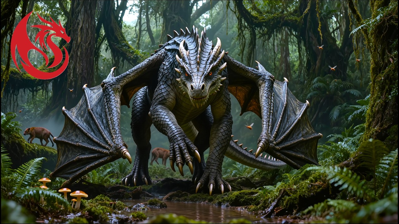 A Day in the Life of a Rainforest Dragon — Thunder, Roots, and Ancient Wings
