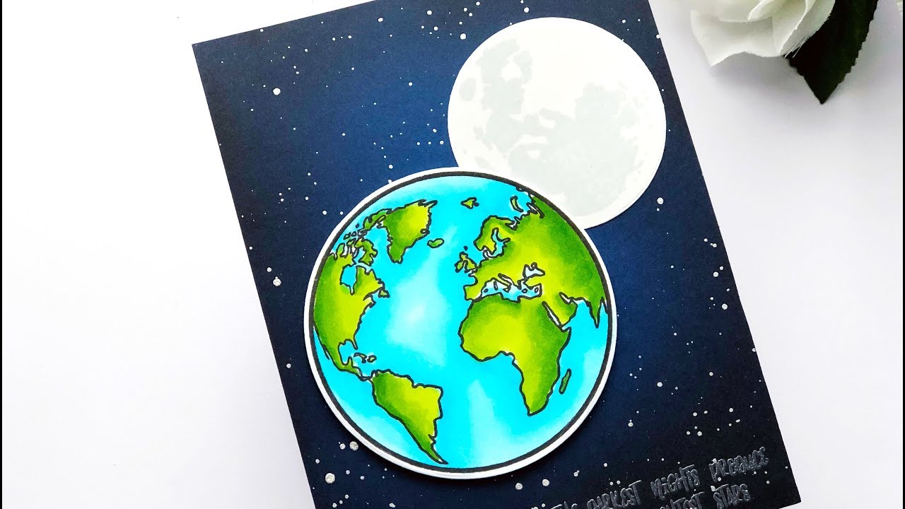 Easy Night Sky Background | Gina K Designs