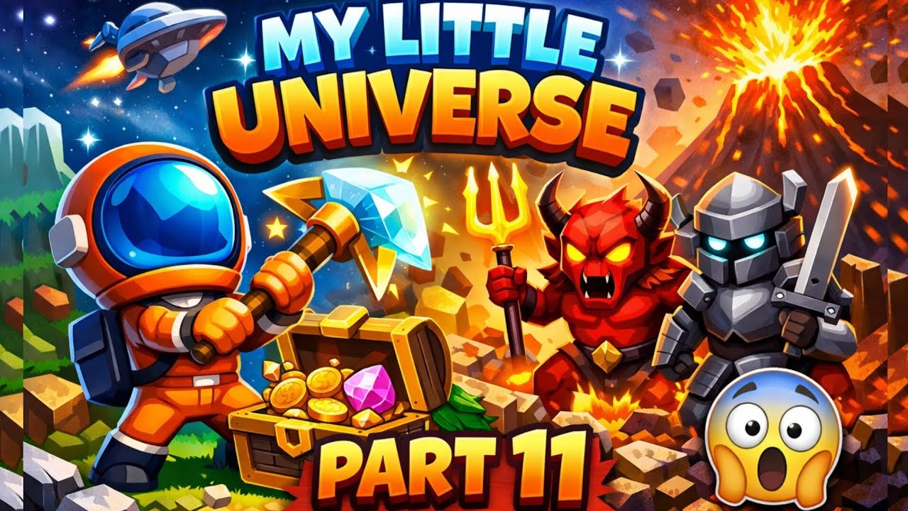 My Little Universe Part 11 – Epic Boss Fight & New Planet Adventure! 🌋🔥