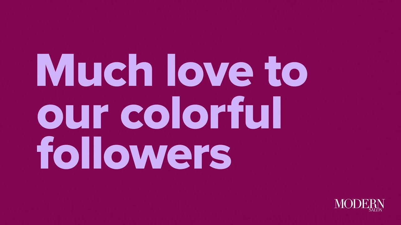 MODERN SALON Reaches 1 Million Followers