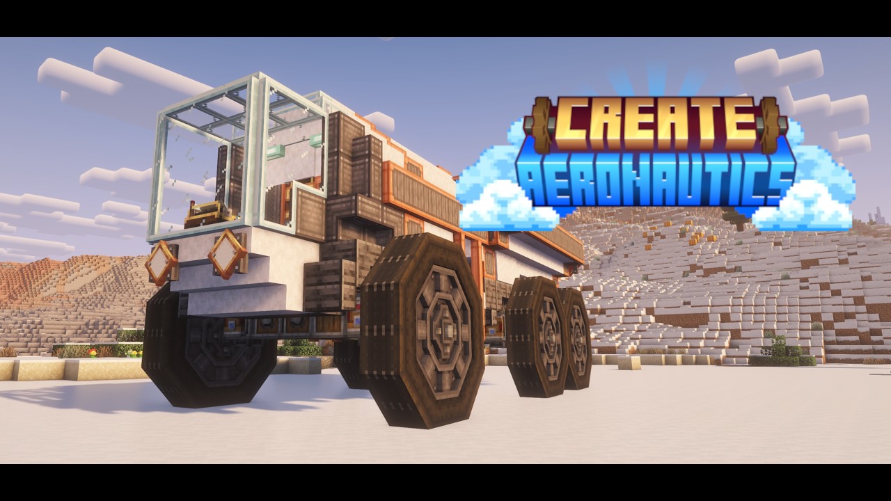 I made a MOVING BASE in CREATE: AERONAUTICS