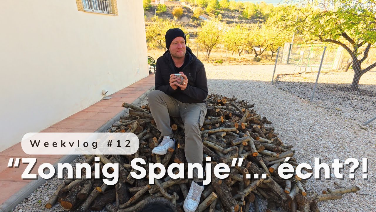Winter in Spanje?! ❄️ Onze eerste vorst & een huis vol roet I Weekvlog Spanje #12